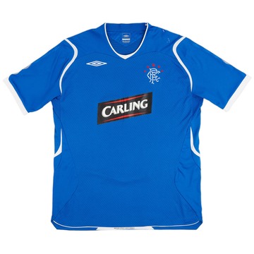 2008-09 Rangers Home Shirt - 6/10 - (XL)