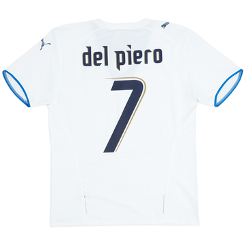 2006 Italy Away Shirt Del Piero #7 - 5/10 - (M)