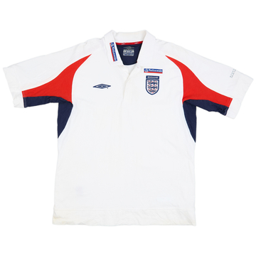 2001-02 England Umbro Training Shirt - 7/10 - (L)