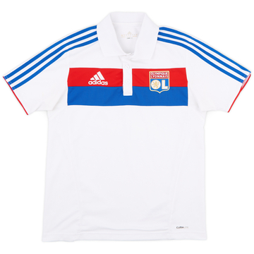 2011-12 Lyon adidas Polo Shirt - 7/10 - (S)