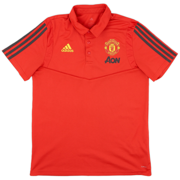 2019-20 Manchester United adidas Polo Shirt - 9/10 - (L)
