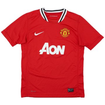 2011-12 Manchester United Home Shirt - 8/10 - (M.Boys)