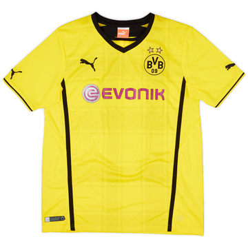 2013-14 Borussia Dortmund Home Shirt - 7/10 - (XL.Boys)