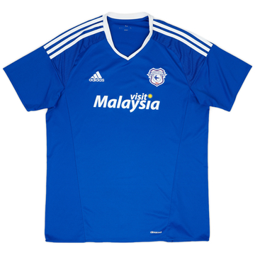 2016-17 Cardiff Home Shirt - 8/10 - (XL)