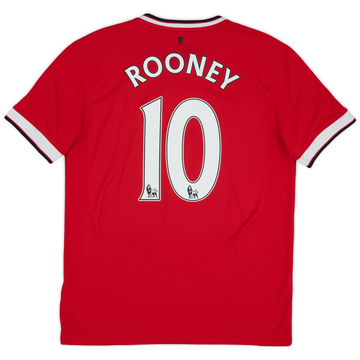 2014-15 Manchester United Home Shirt Rooney #10 - 6/10 - (M)