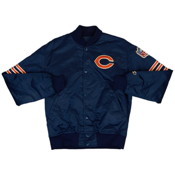 1980s Chicago Bears Starter Satin Varsity Jacket - 6/10 - (M)