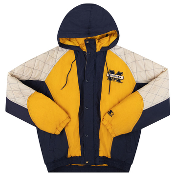 1990s Michigan Wolverines Starter Rain Coat XL