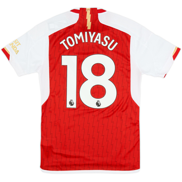 2023-24 Arsenal Home Shirt Tomiyasu #18 (M)