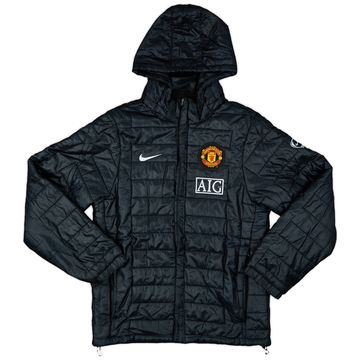 2006-07 Manchester United Nike Padded Bench Coat - 8/10 - (S)