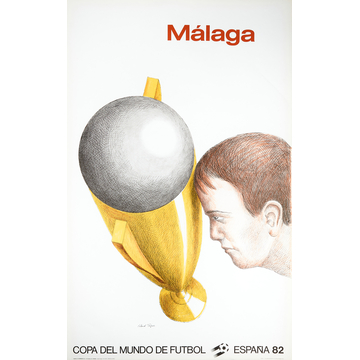 1982 Spain World Cup Original Poster (Malaga)