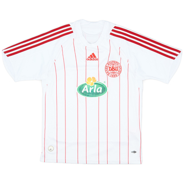 2008-10 Denmark 'Fodboldskole 2009' Away Shirt - 8/10 - (XL.Boys)