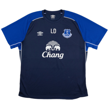 2014-15 Everton Umbro Staff Issue Training Shirt LD' - 7/10 - (XXL)