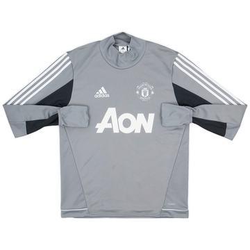 2017-18 Manchester United adidas Training Top - 9/10 - (M)