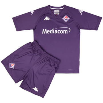 2024-25 Fiorentina Home Shirt & Shorts Kit (KIDS)
