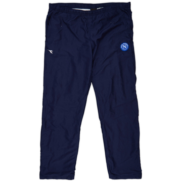 2007-08 Napoli Diadora Track Pants/Bottoms - 5/10 - (XL)