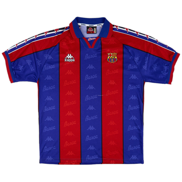 1995-97 Barcelona Home Shirt - 7/10 - (L)