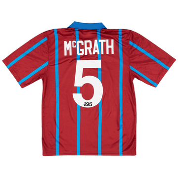 1993-95 Aston Villa Home Shirt McGrath #5 - 8/10 - (M)