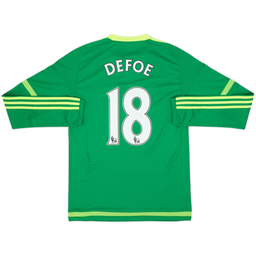 2015-16 Sunderland Away L/S Shirt Defoe #18 - 10/10 - (S)