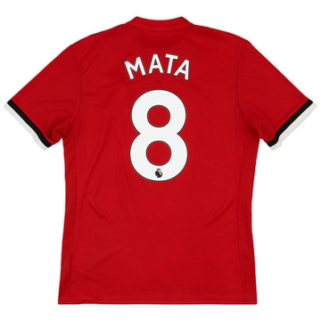 2017-18 Manchester United Home Shirt Mata #8 - 5/10 - (M)