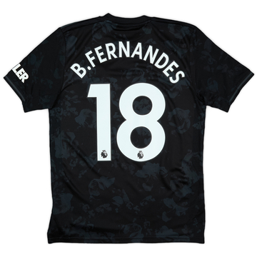 2019-20 Manchester United Third Shirt B.Fernandes #18 - 9/10 - (S)