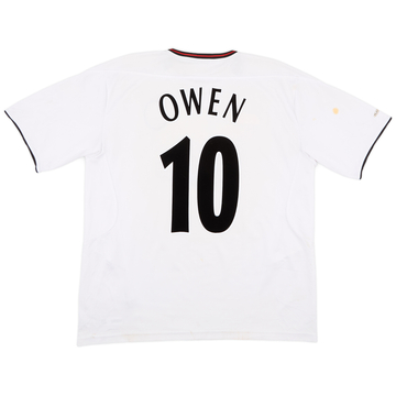 2003-04 Liverpool Away Shirt Owen #10 - 5/10 - (L)