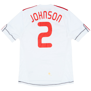 2009-10 Liverpool Third Shirt Johnson #2 - 6/10 - (M)