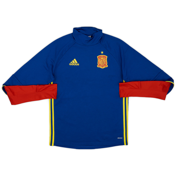 2015-16 Spain adidas Sweat Top - 9/10 - (S)