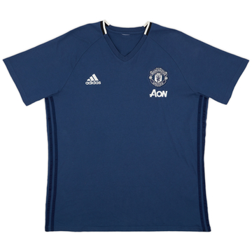 2016-17 Manchester United adidas Training Shirt - 8/10 - (XL)