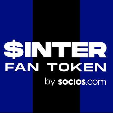 2021-22 Inter Milan Home Inter Fan Token White Player Issue Sponsor