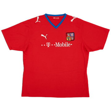 2008-09 Czech Republic Basic Home Shirt - 8/10 - (XL)