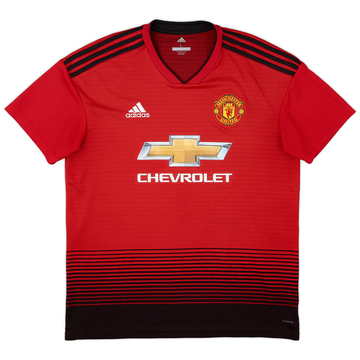 2018-19 Manchester United Home Shirt - 9/10 - (L)