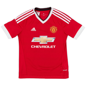 2015-16 Manchester United Home Shirt - 5/10 - (M.Boys)