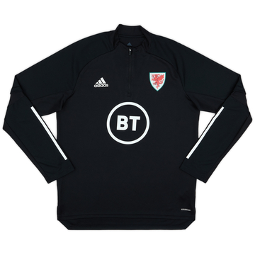 2020-21 Wales adidas 1/4 Zip Training Top - 7/10