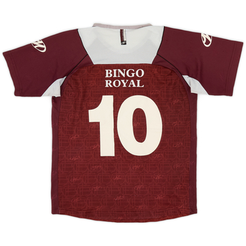 2005-06 Lanus Home Shirt #10 - 6/10 - (XS)