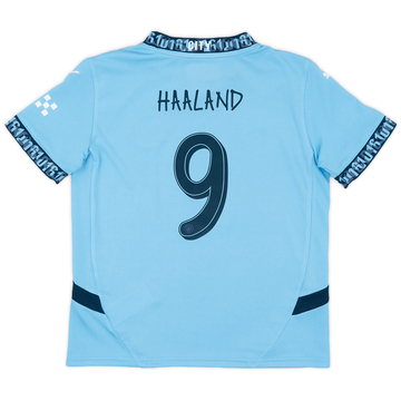 2024-25 Manchester City Home Shirt Haaland #9 (KIDS)