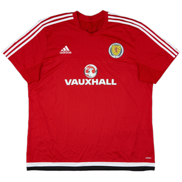 2015-16 Scotland adidas Training Shirt - 8/10 - (XXL)