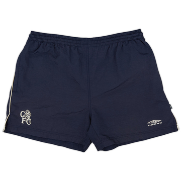 1999-01 Chelsea Umbro Training Shorts - 7/10 - (S)