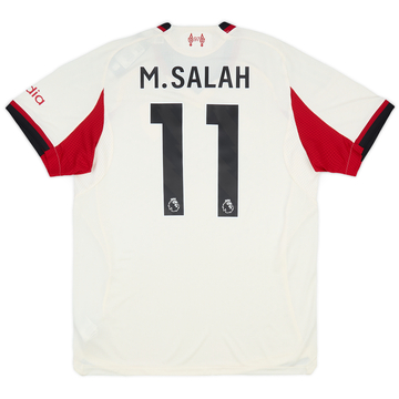 2025-26 Liverpool Authentic Away Shirt M.Salah #11