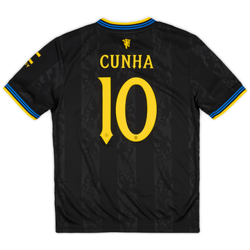 2025-26 Manchester United Third Shirt Cunha #10 (KIDS)