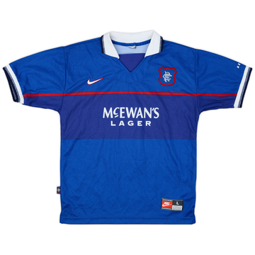 1997-99 Rangers Home Shirt - 5/10 - (L.Boys)