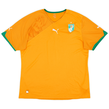 2010-11 Ivory Coast Home Shirt - 6/10 - (XL)