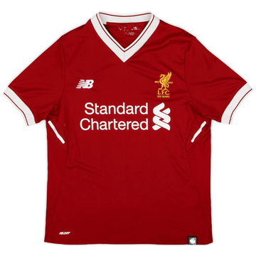 2017-18 Liverpool 125 Years Home Shirt - 8/10 - (M.Boys)