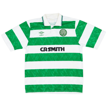 1989-91 Celtic Home Shirt - 7/10 - (L)
