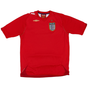 2006-08 England Away Shirt - 6/10 - (XL.Boys)