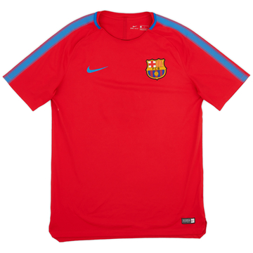 2017-18 Barcelona Nike Training Shirt - 10/10 - (L)