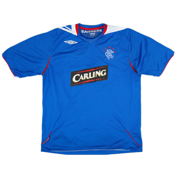 2006-07 Rangers Home Shirt - 6/10 - (XL)