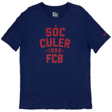 2015-16 Barcelona Nike Cotton Tee - 8/10 - (XL)