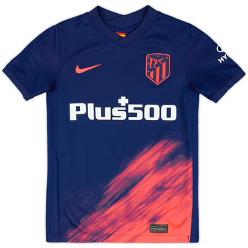 2021-22 Atletico Madrid Away Shirt - As New - (XS.Kids)