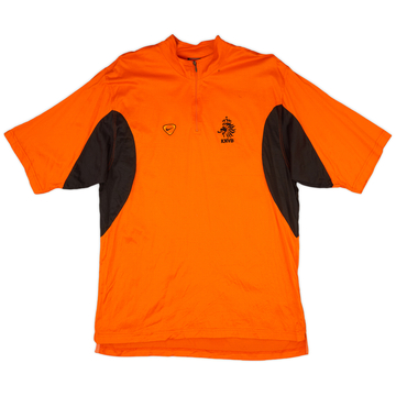 2000-01 Netherlands Nike 1/4 Zip Training Shirt - 7/10 - (L)