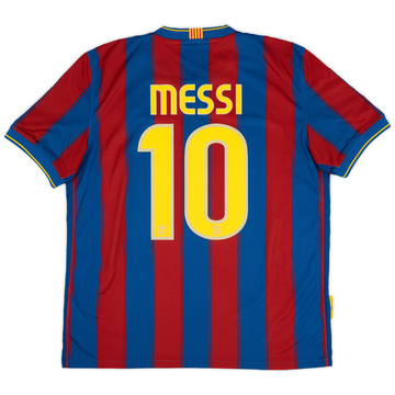 2009-10 Barcelona Home Shirt Messi #10 - 8/10 - (S)